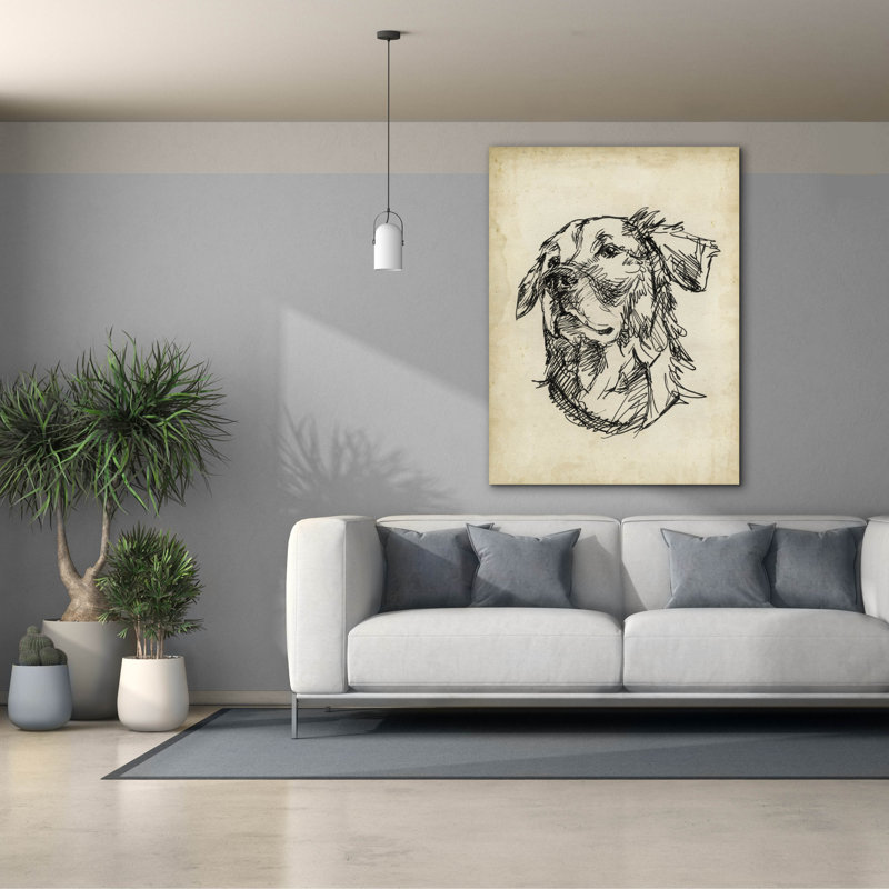 Art mural sur toile Red Barrel Studio, H 54 po x l 40 po x P 1,5 po