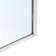 36.18'' 35.98'' W x 75.98'' H Framed Fixed Glass Panel with Glass