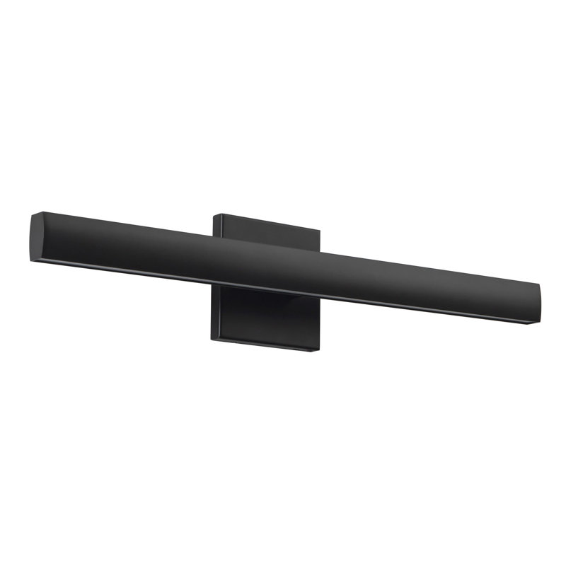 Tila 23-in Black dimmable LED Bathroom Vanity Light