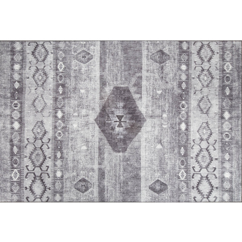 Luxurious Machine Washable Carpet, 100% Polyester, 7.5 x 10.8 Feet | Pile Height: 0.2 Inches, 1850 g/m² | Recycled Poly Cotton Underside, Easy Care, Perfect for Living Room & Bedroom, Soft & Durable Design