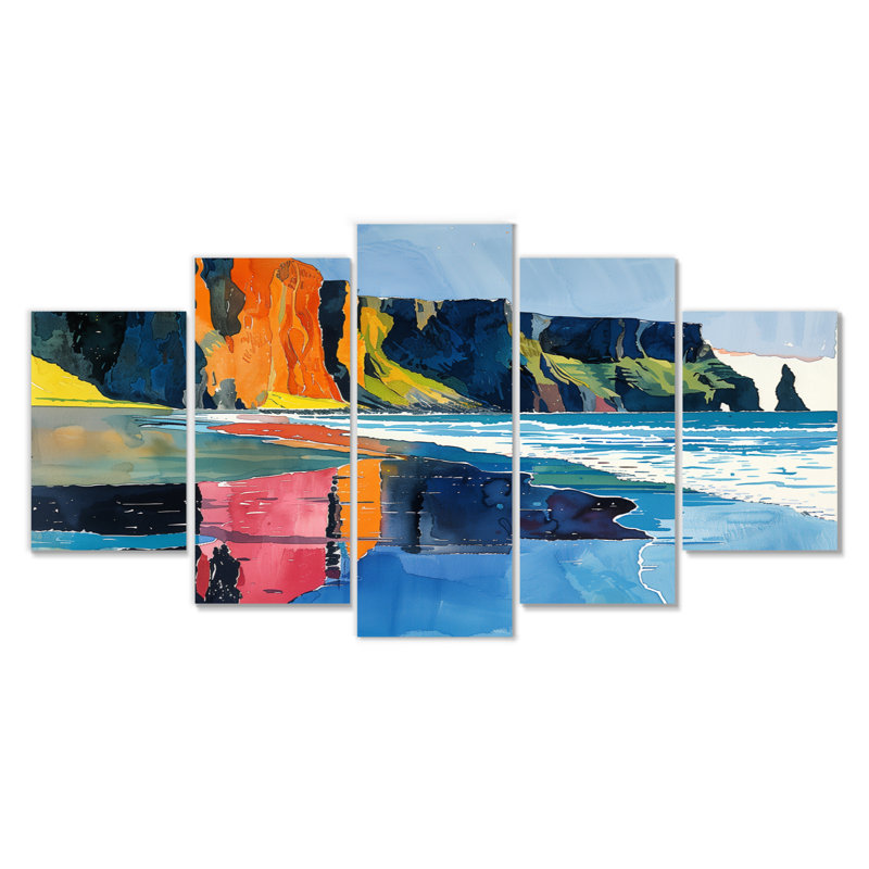 Satterfield - Beach Wall Art Print Set
