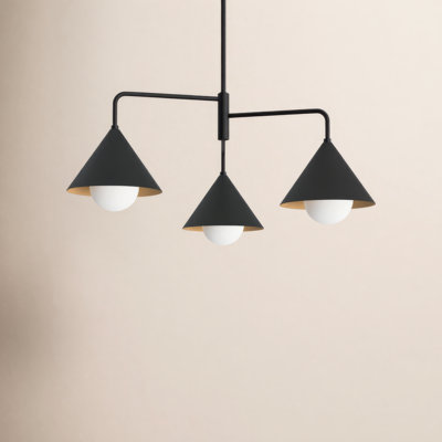 Ireland 3 - Light Geometric Chandelier