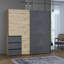 2 Door Manufactured Wood Wardrobe