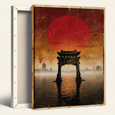 Ensemble de 1 tableau sur toile Sunset Gate
