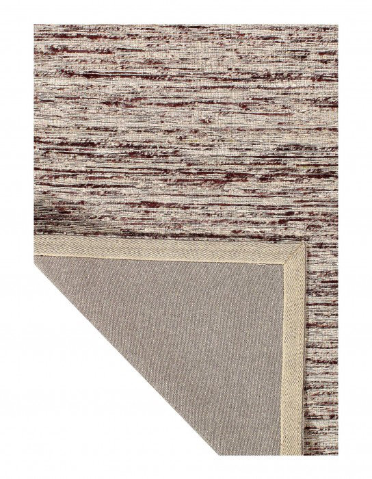 Tapis rectangulaire en soie Sari Charika