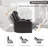  Power Motion Recliner with USB Charging Ports, Hidden Arm Storage, Two Cup Holders, and 360° Swivel Tray Table, Functional Design, Brown-780427331