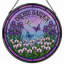 Vitrail de jardin en vitrail 12 "H Orchid-378728382