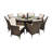 Harold 8 Seater Dining Set with Cushions and Parasol