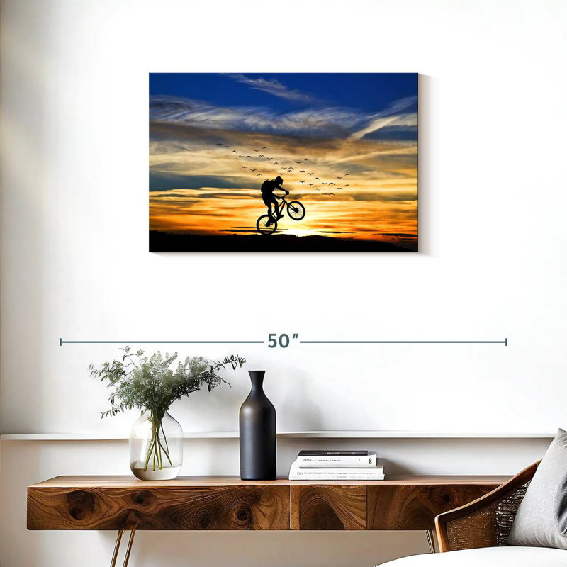 Mehar Bicycle Stunt Silhouette