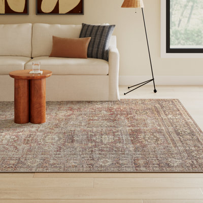 Tapis bordeaux / antique Georgie