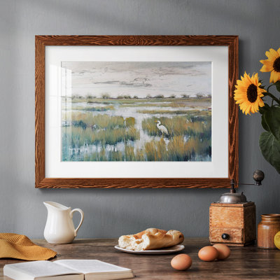 Marshland View VI - reproduction de cadre photo simple