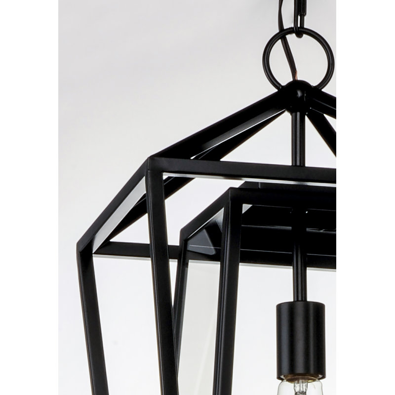 Lanterne suspendue d'extérieur 1 lumière H 20,5 po Malia