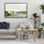 Giclée encadrée Hillside Haven Cottage, conception par Elara Yasna-1258792521-1258792526