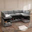 Canapé modulaire modulaire avec rangement caché, canapé convertible réversible-1189701409-1189701413