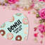 Boîte-cadeau de Saint-Valentin en forme de cœur avec couvercle, beigne amusant Ever Let Me Go, boîte de cœur réutilisable, 8 po x 6 po, paq. 1
