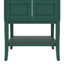 Meuble-lavabo 24 po avec lavabo au-dessus du comptoir, armoire moderne à deux portes et meuble-lavabo simple