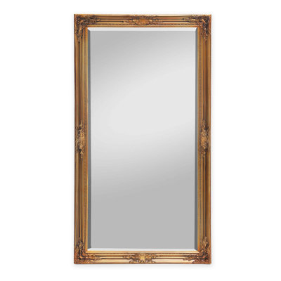 Solid Wood Rectangle Wall Mirror
