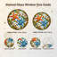 Toile décorative orange et bleue-1328977278