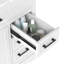 Meuble-lavabo 36 po avec plateau en marbre Auben Auben-140624879