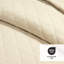 Haniya Solid Waffle Woven Cotton Textured Quilt 3 Pieces Set-101427147-101427148
