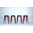 Stool with Metal Frame,Metal Bar Stools, Backless Counter Height Barstools, Indoor Outdoor Stackable Stools With Square Seat-1592360950-1521817820