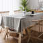 Fabric Tablecloths,60L X 60W CM,Grey And Green