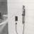 12 Inch Wall Mounted Square Shower System and Handheld Showerhead Set-122006078