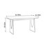 Table multifonctionnelle en bois de frêne noir-1017453717