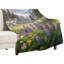 Jeté en flanelle de luxe Lupines & Daisies-134322703
