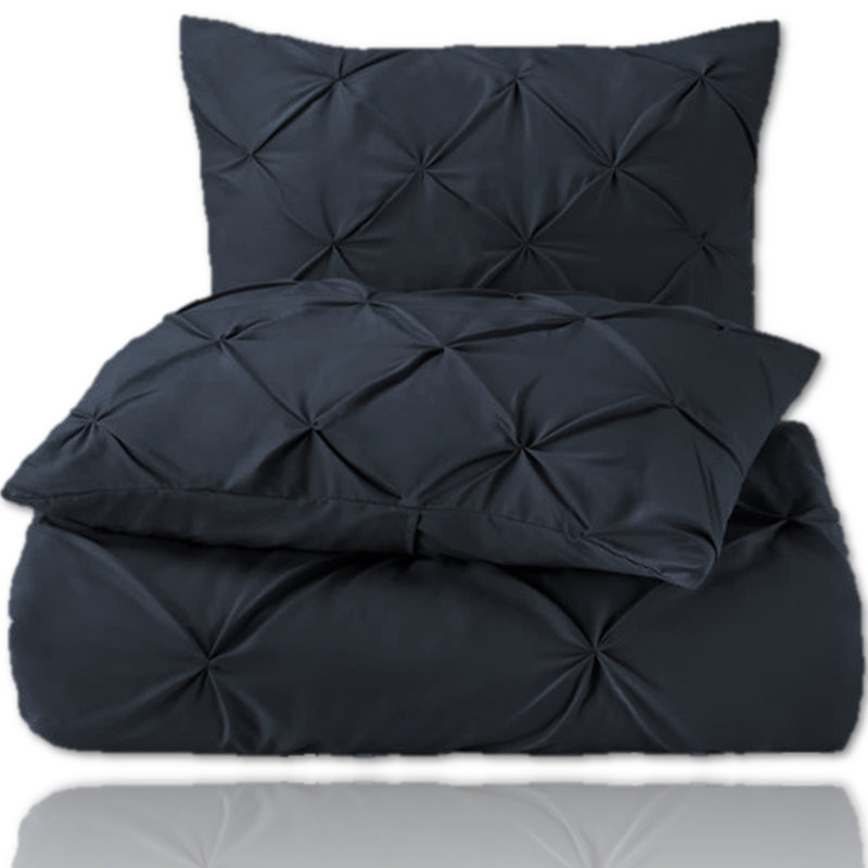 Takehisa Cotton Blend Geometric Shapes Duvet Cover Set with Pillowcases