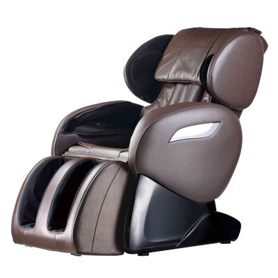 Fauteuil de massage chauffant en similicuir