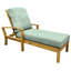 St. Lucia Outdoor Teak Chaise Lounge-1308907980