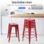 Tabouret de comptoir 24 po Cricklade-1256732989