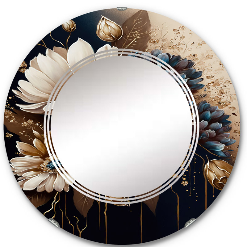 Miroir mural Penda, 24 po x 24 po