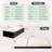 4" Memory Foam Foldable Futon Mattress-83106340