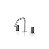 Acquaco Linki Io Deck Mount Three-Hole Widespread Bathroom Lavatory Faucet with 6-5/8'' Spout Reach