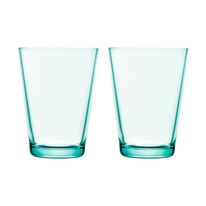 Littala Kartio 14 oz. Drinking Glass, Water Green