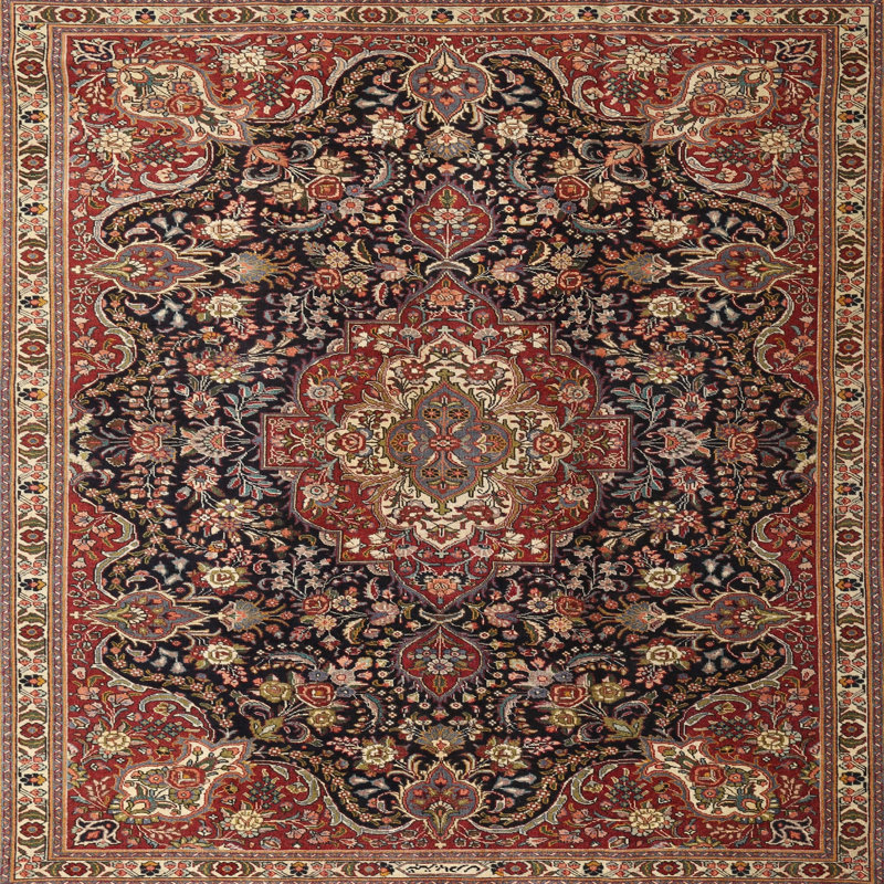 Oriental Indoor Rug, Round 5'
