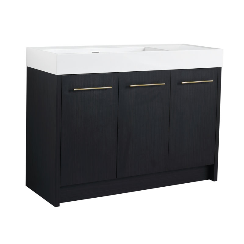 Meuble-lavabo autoportant avec lavabo Colletti
