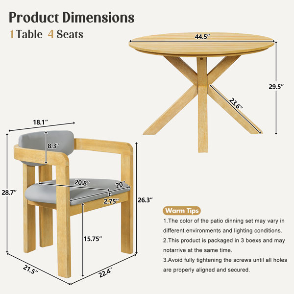 Dimensions du produit