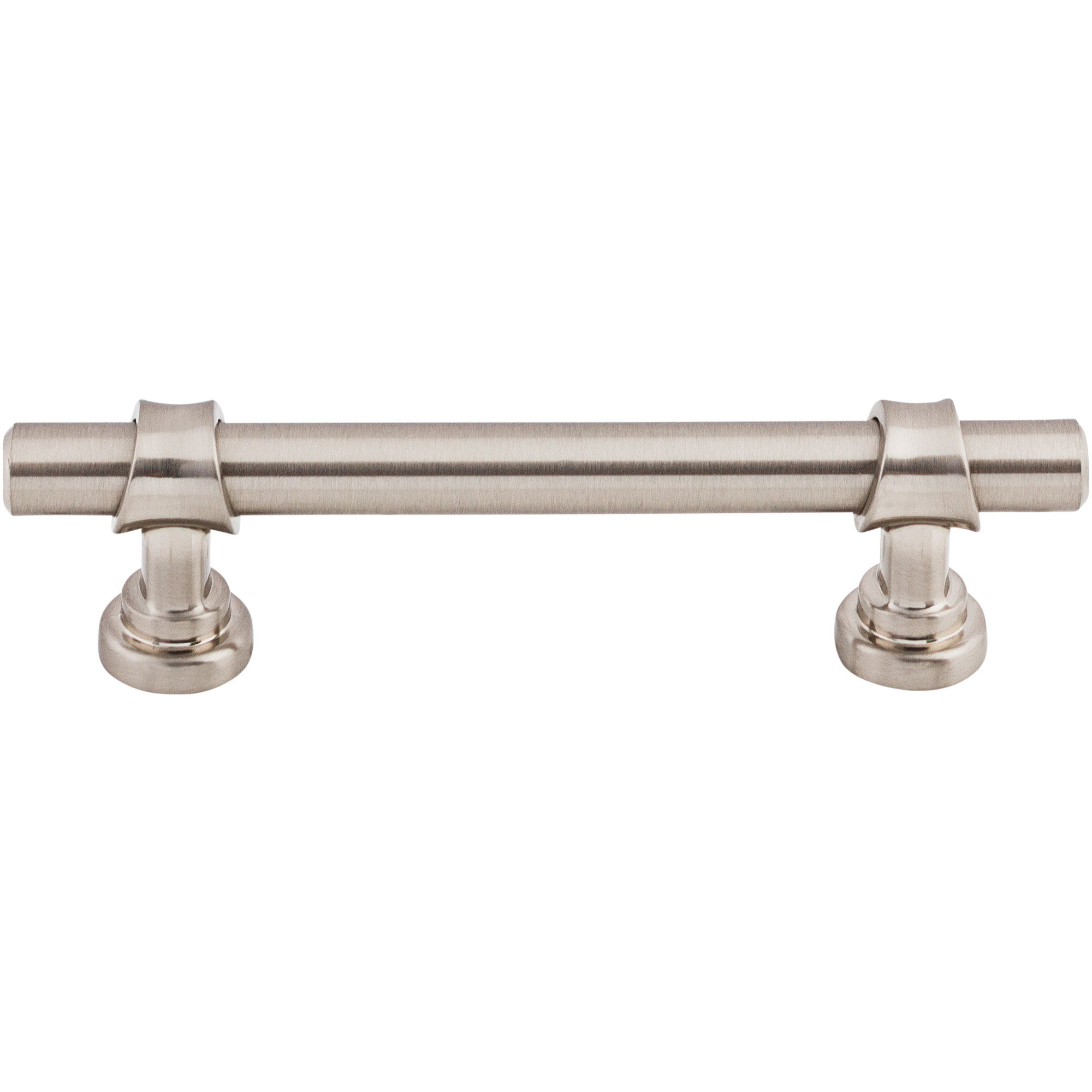 Bit Bar Pull, 3 3/4" Center to Center, Brushed Satin Nickel