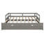 Extending Daybed With Trundle, Wooden Daybed With Trundle-1157761471
