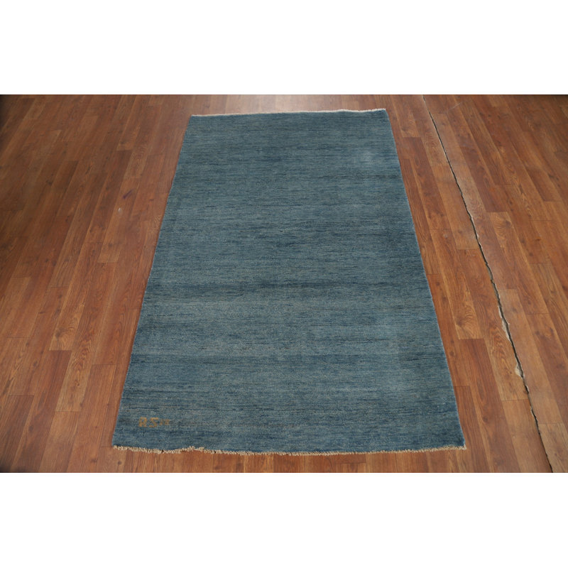 Tapis bleu Gabbeh 3 x 5