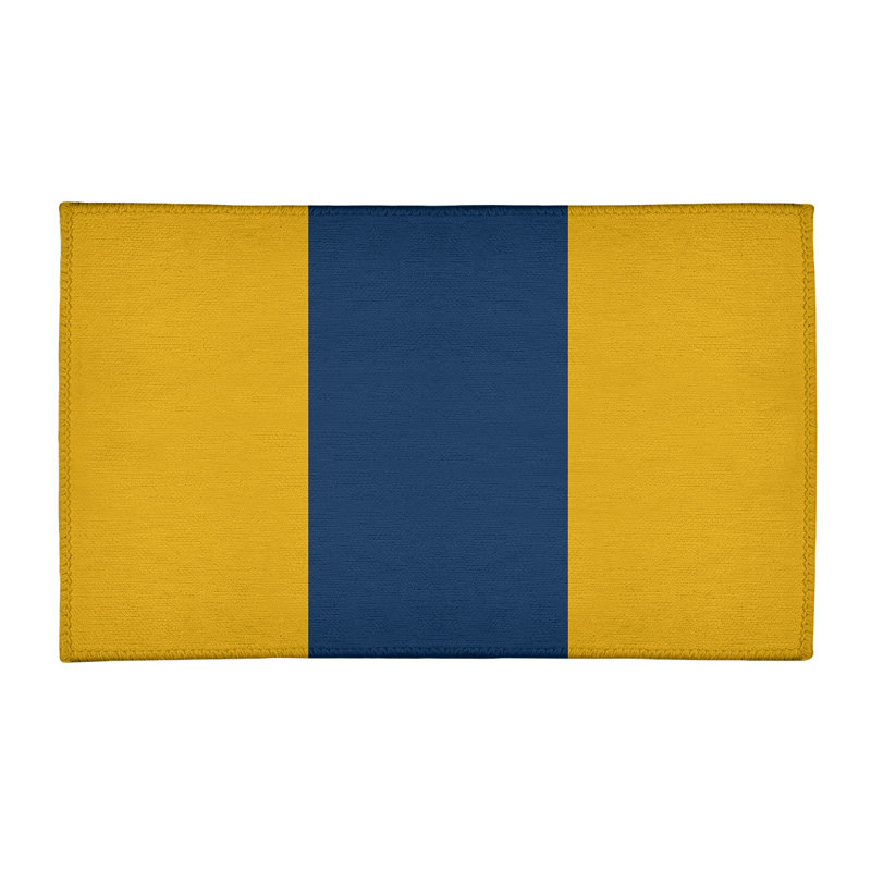 Tapis bleu/bleu, Rectangle 2 pi x 3 pi