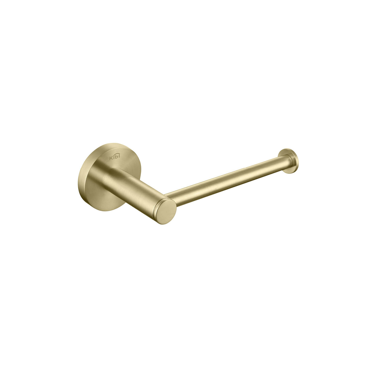 Wall Mount Toilet Paper Holder, Brush Gold 