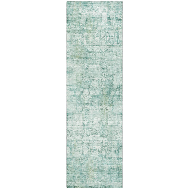 Premium Machine Washable Maag AMF1764 Modern Rug, Runner 2'3" x 7'6"