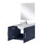 24 po L x P 22 po. Meuble-lavabo bleu, comptoir en marbre, miroir et robinet 18 po, comptoir de salle de bain 24 po 22 po et miroir 18 po, robinet inclus, pour une utilisation durable-1708455468-1708455471