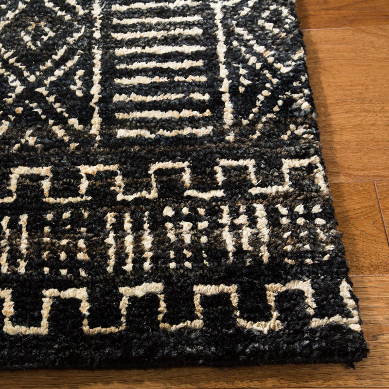 Ralph Lauren Kenya Jute Block Print Rug, Rectangle 9' x 12'