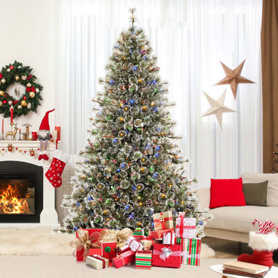 Artificial Christmas Tree With 360° Quick Power Connector 1086 Pine Needles