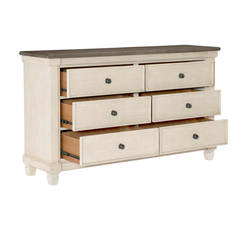 Commode 6 tiroirs Sofia